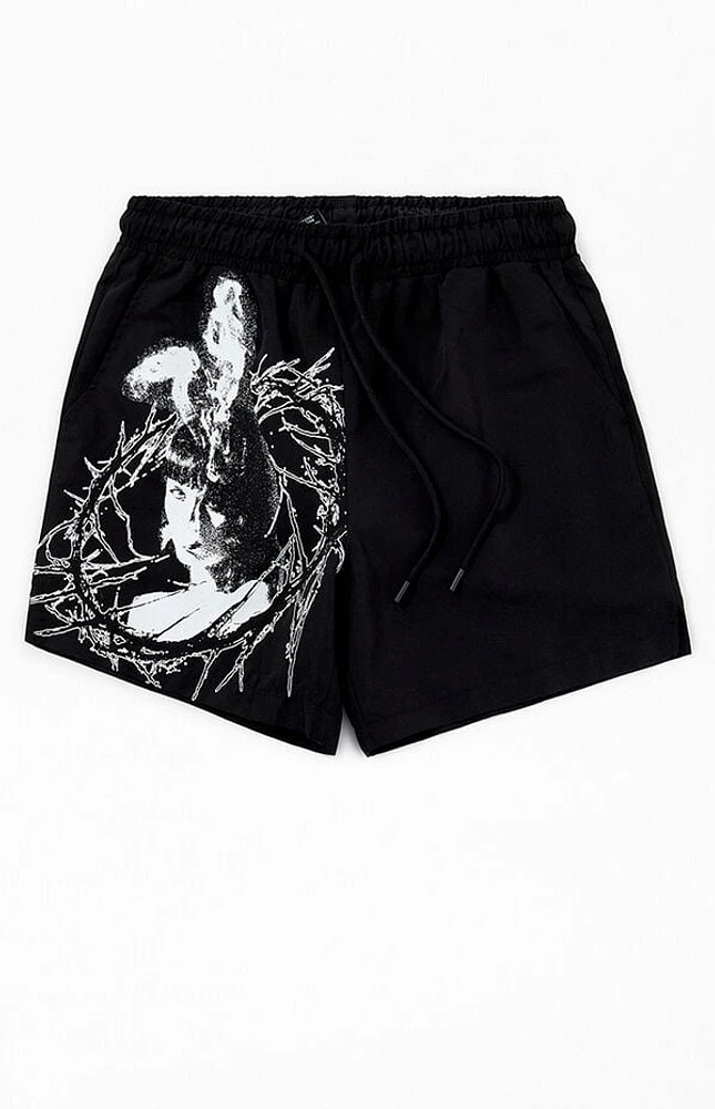 Playboy By PacSun Vapor 5.5" Swim Trunks