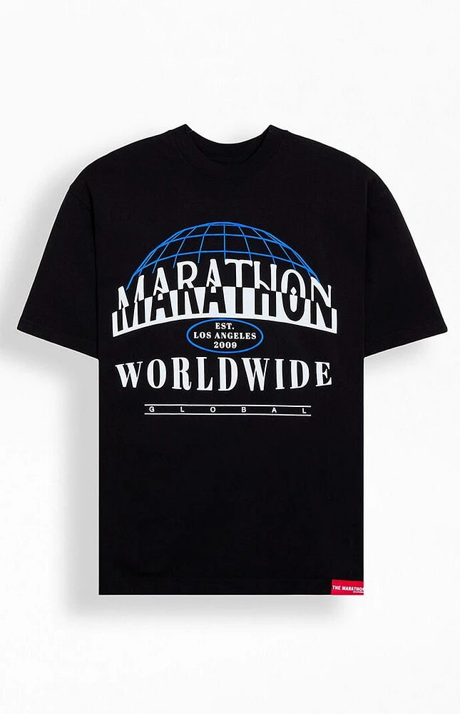 The Marathon Clothing Worldwide Puff Graphic T-Shirt