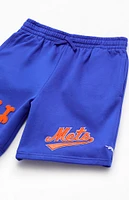 ProStandard Kids NY Mets Retro Class Fleece Sweat Shorts