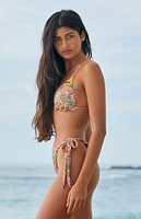 Roxy Eco All About Sol Cheeky Side Tie Bikini Bottom