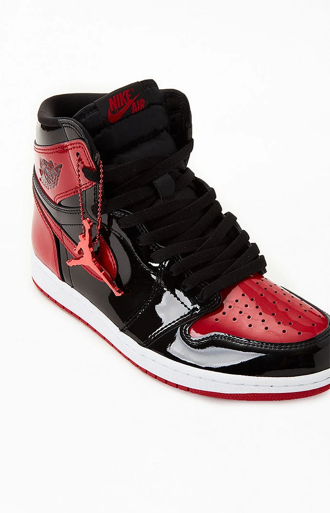 Air Jordan 1 Retro High OG Patent Bred Shoes