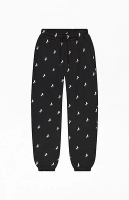 WeSC America Inc Wild Horses Embroidered Jogger Sweatpants