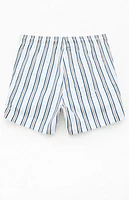 Pacsun St. Tropez Striped Eco 4.5" Swim Trunks