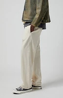 PacSun Cream Linen Pants