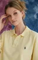 Upcycled Citrus Polo Shirt