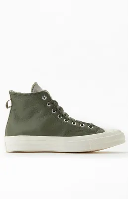 Converse Green Chuck Taylor 70 Counter Climate High Top Sneakers