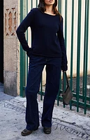John Galt Blue Knit Sweater