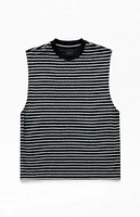 PacSun Compass Striped Textured Tank Top