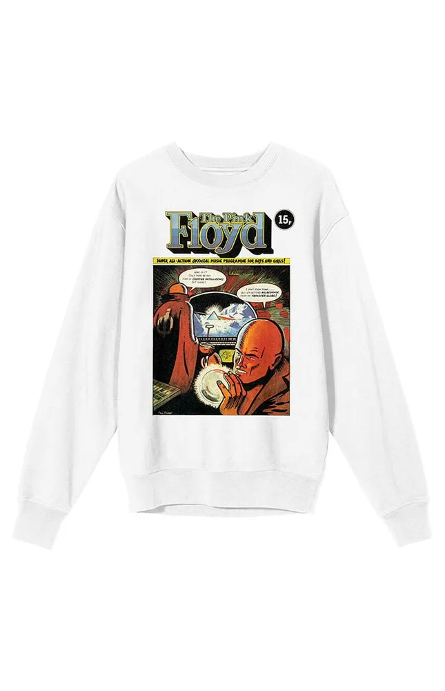 Pink Floyd Comic Crew Neck Sweatshirt