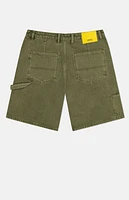WeSC America Inc Olive Carpenter Baggy Shorts