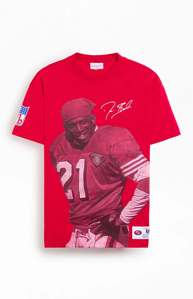 Mitchell & Ness 49ers Dion Sanders Ultimate Player T-Shirt