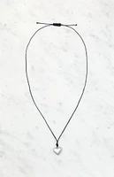 Heart Rope Necklace