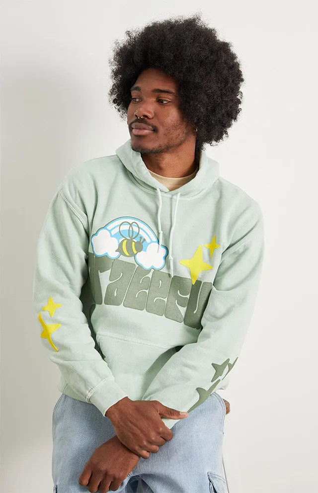 John Galt Heather Grey New York Hoodie, PacSun in 2023