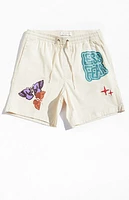 Pacsun Less Fear Printed Volley Shorts