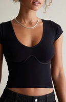 Contour Icon Seamless T-Shirt