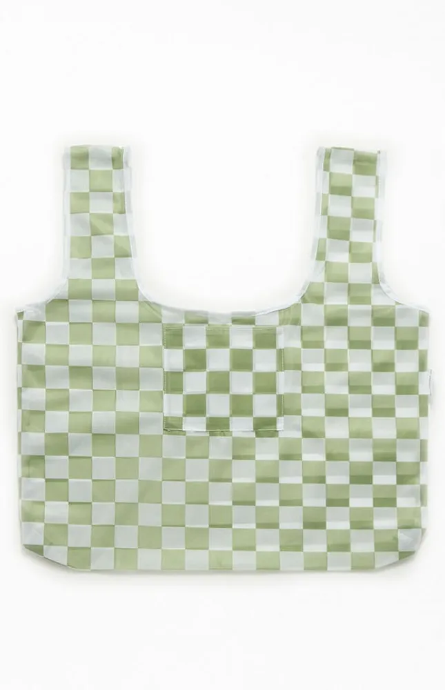 Eco Checkered Reusable Market Bag