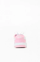 Vans Kids Pink & White Hylane Shoes