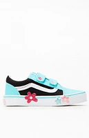 Vans Kids Flower Old Skool V Glitter Shoes