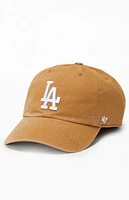 47 Brand Khaki LA Dodgers Strapback Dad Hat