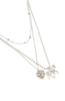 LA Hearts Mustang Layered Necklace