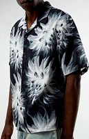 Pacsun Textured Floral Camp Shirt