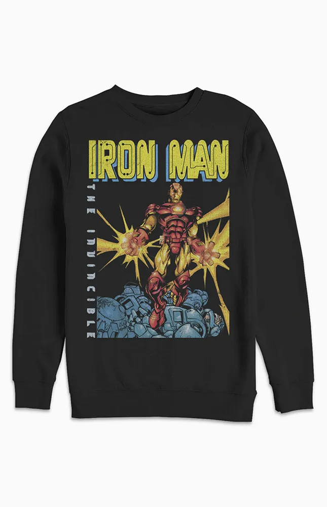 Marvel The Incredible Iron Man Crew Neck Sweatshirt