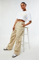 Levi's Khaki Parachute Pants