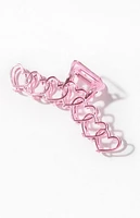LA Hearts Hearts Metal Hair Claw Clip