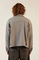 PacSun Gray Blouson Jacket