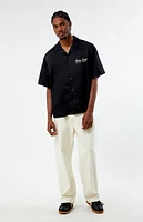 PacSun Martini Lounge Tencel Oversized Camp Shirt