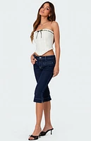 Edikted Coralie Ruffled Corset