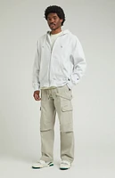 PacSun Beige Baggy Cargo Pants