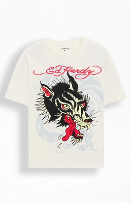 Ed Hardy Wolf Head T-Shirt