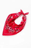 FORD Red Paisley Bandana