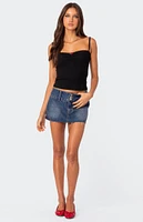 Edikted Karlee Ribbed Tank Top