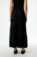 Daisy Street Tiered Maxi Skirt