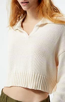 LA Hearts Callie Collared Sweater