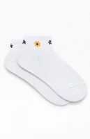Daisy Ribbed Ankle Socks