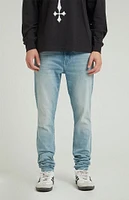 PacSun Stacked Skinny Light Indigo Jeans