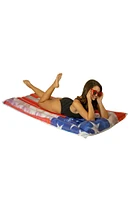 PoolCandy Stars & Stripes Extra Wide Pillow Pool Raft