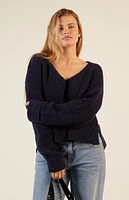 LA Hearts Snug Renata V-Neck Sweater