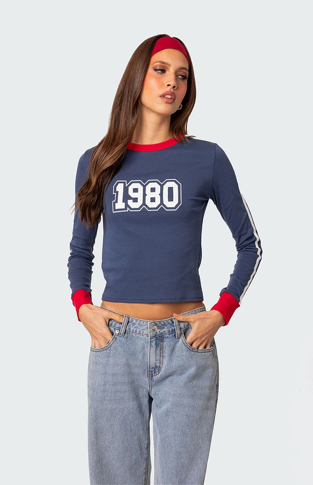 Edikted '80S Baby Long Sleeve T Shirt