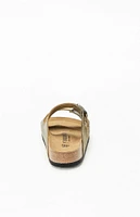 Birkenstock Arizona Mixed Leather Sandal Thyme