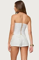 Edikted Hadar Linen Look Corset