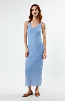 Daisy Street Mesh Layered Maxi Dress