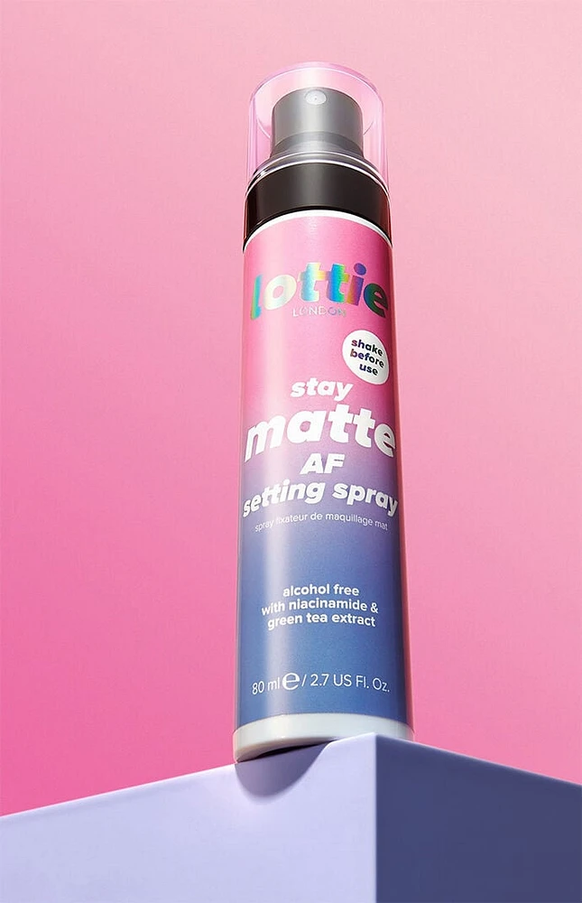 Lottie London Stay Matte AF Setting Spray