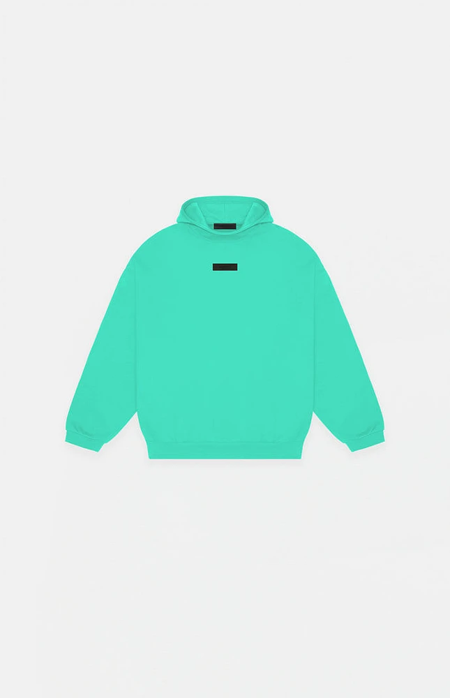 Kids Fear of God Essentials Mint Leaf Hoodie