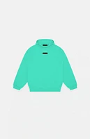 Kids Fear of God Essentials Mint Leaf Hoodie