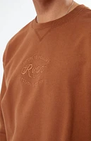 RVCA Balance Cafe Crew Neck Sweatshirt