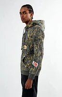 True Religion Big T Buddha Camo Full Zip Hoodie